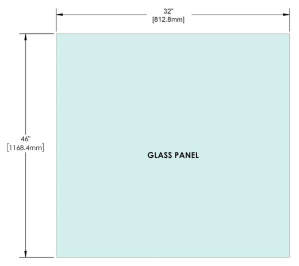 32X46-Railing-Glass-Panel