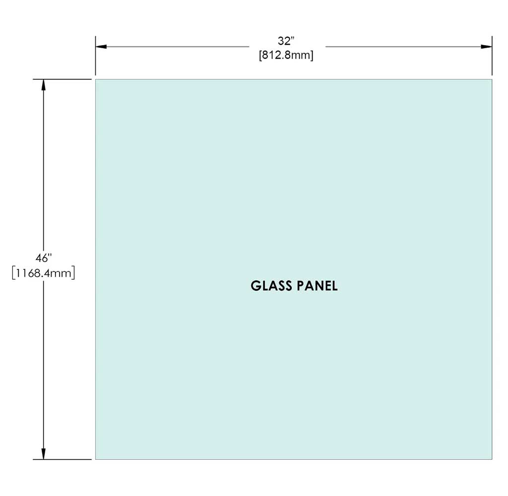 32X46-Railing-Glass-Panel