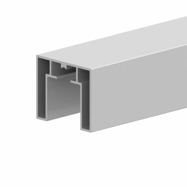 Aluminum-Caprail---19'---Square-(BS,-MBL)